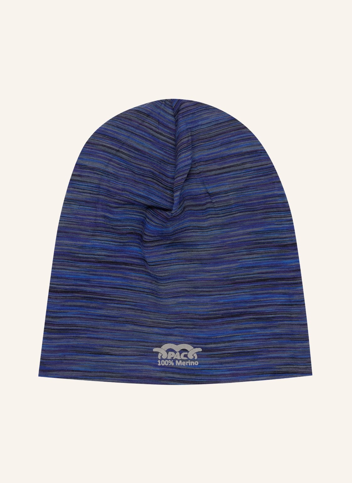 P.A.C. Czapka Wielofunkcyjna Z Wełny Merino blau