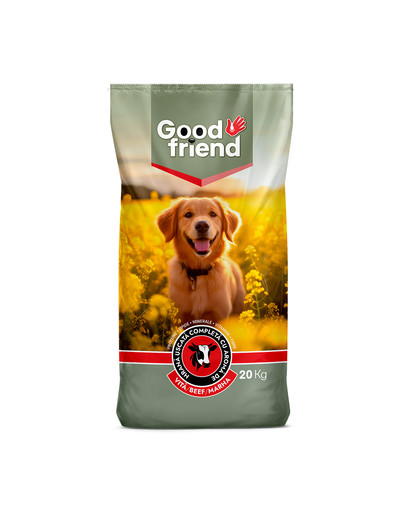 GOOD FRIEND Menu Complete z wołowiną 20 kg -