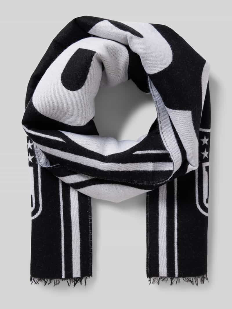 Szal z nadrukiem z napisem model ‘Quillan_NFL’