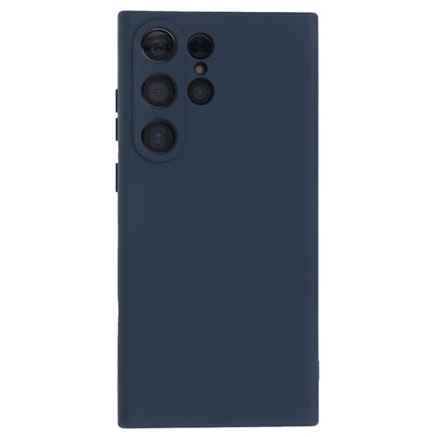Etui TECTO SHIELD Silicon Soft do Samsung Galaxy S23 Ultra Ciemno-niebieski