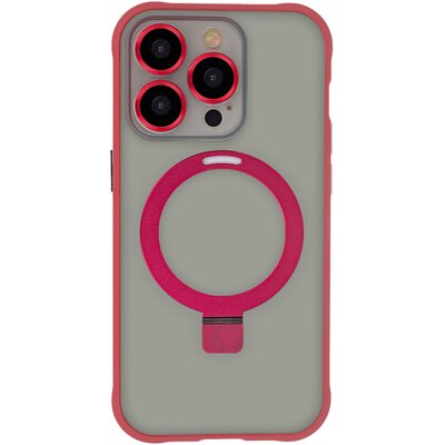 Etui TECTO SHIELD Ring Secure Mag do Apple iPhone 14 Pro Czerwony