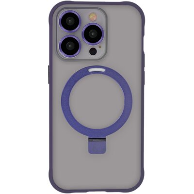 Etui TECTO SHIELD Ring Secure Mag do Apple iPhone 14 Pro Fioletowy