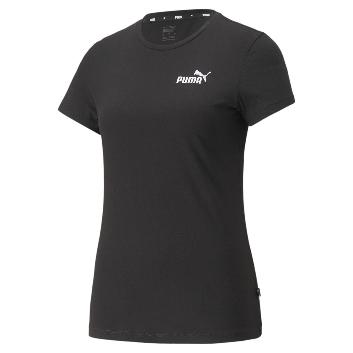 Koszulka damska Puma ESSENTIALS+ EMBROIDERY czarna 84833101-L
