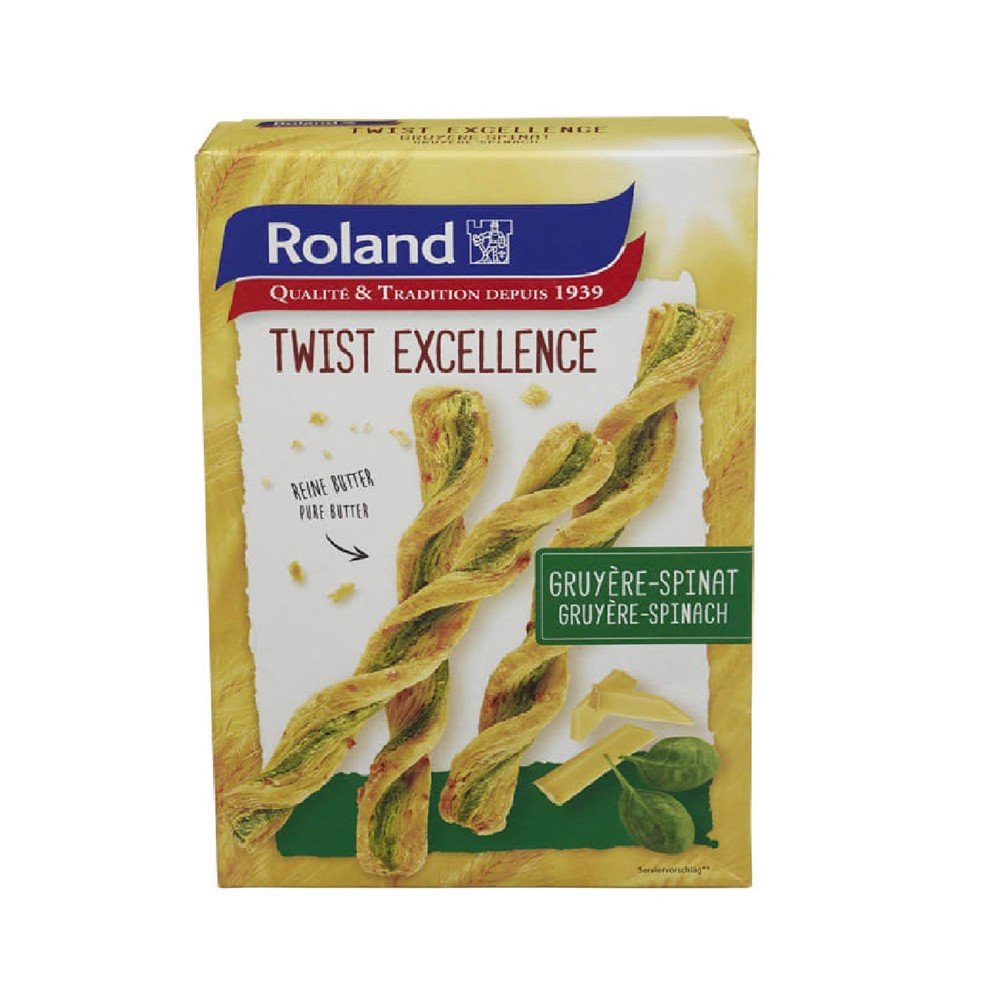 Roland Twist Excellence - Chrupiące Paluszki Serowo-Szpinakowe 100G