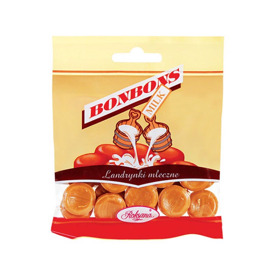 Roksana Bonbons Milk - Landrynki Mleczne   80G