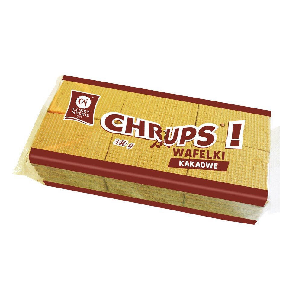 Cukry Nyskie Chrup's! Wafelki Kakaowe    340G