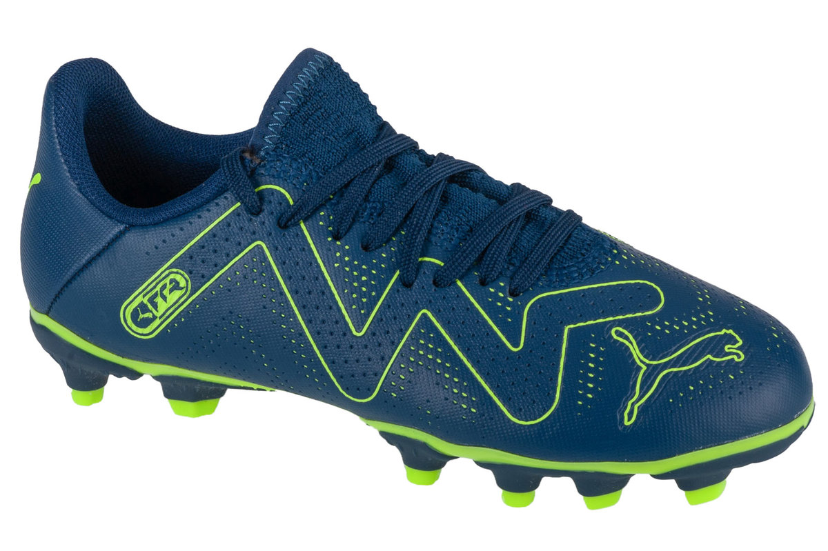 Puma Future Play FG/AG Jr 107388-03, dla chłopca, buty piłkarskie - korki, Granatowy