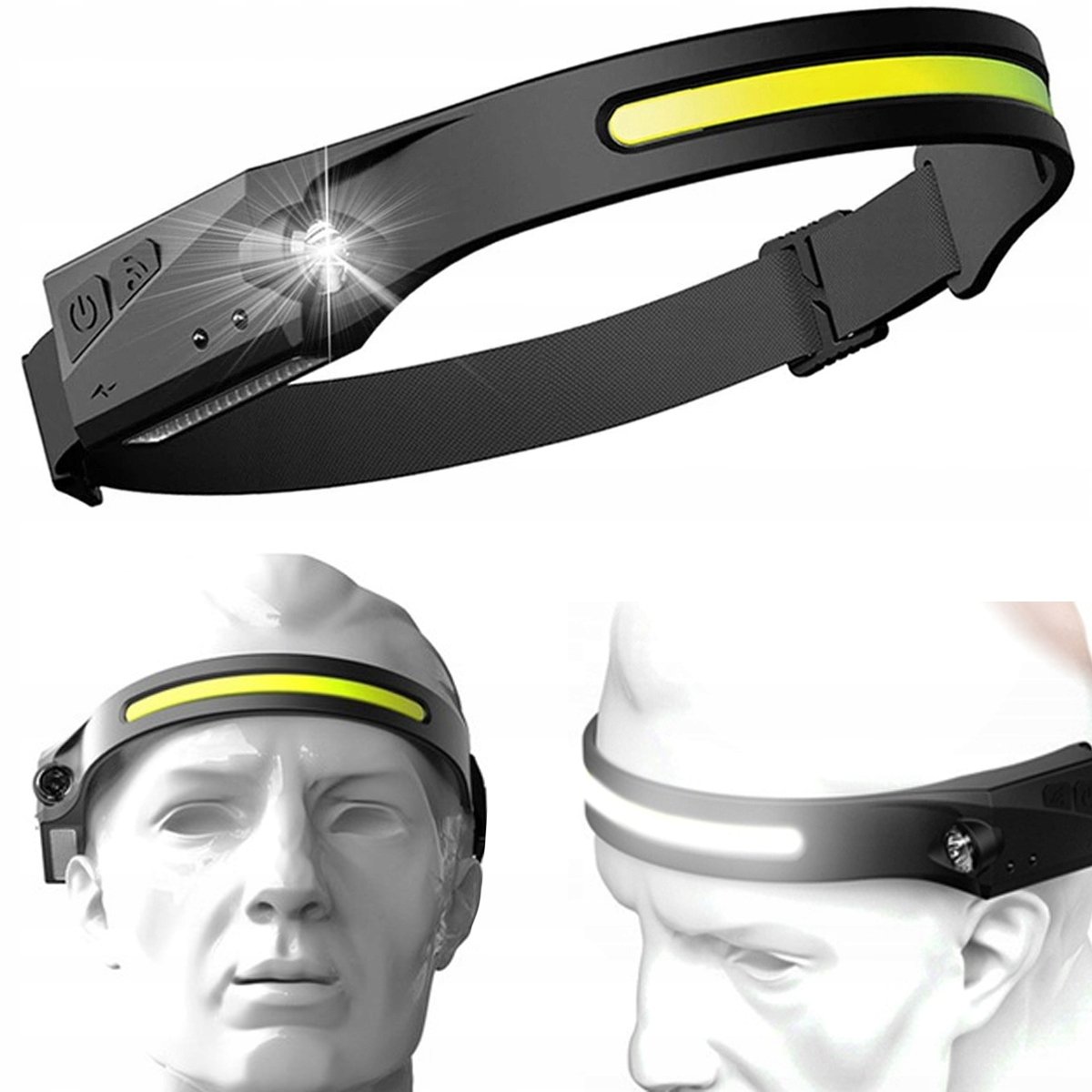 LATARKA CZOŁOWA NA GŁOWĘ CZOŁÓWKA NA AKUMULATOR