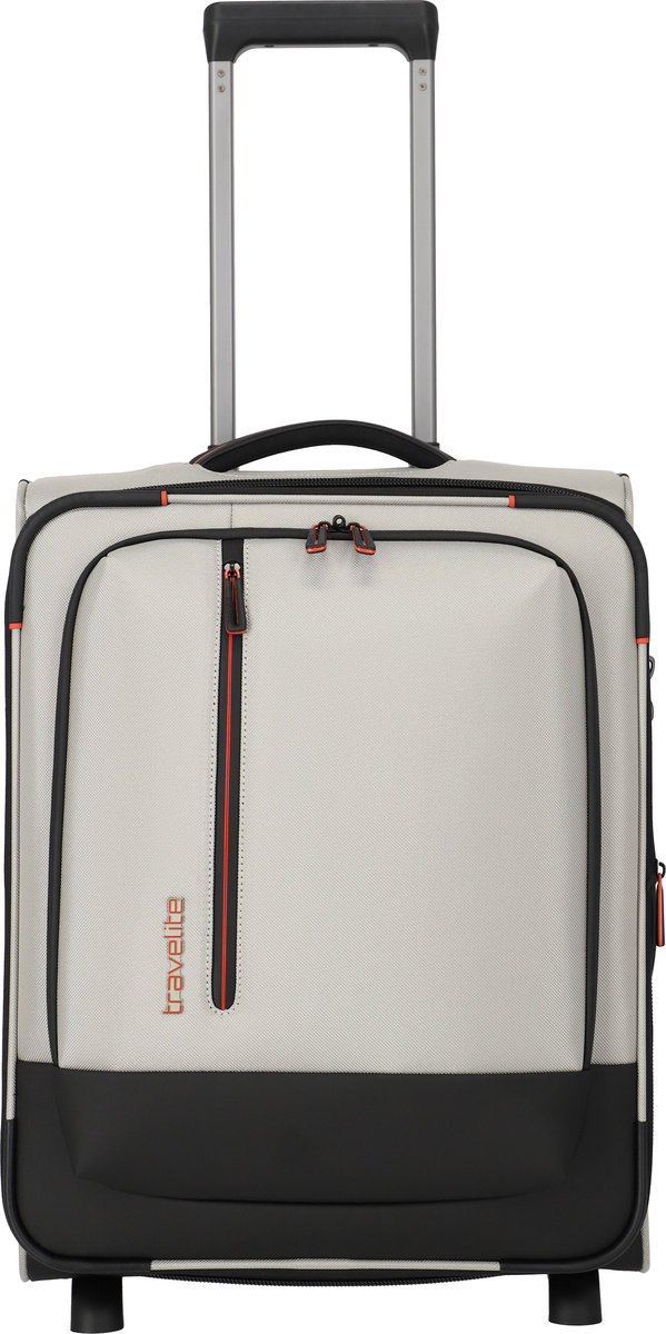 Walizka kabinowa Travelite CrossLite 5.0 2K 54 cm Beżowa
