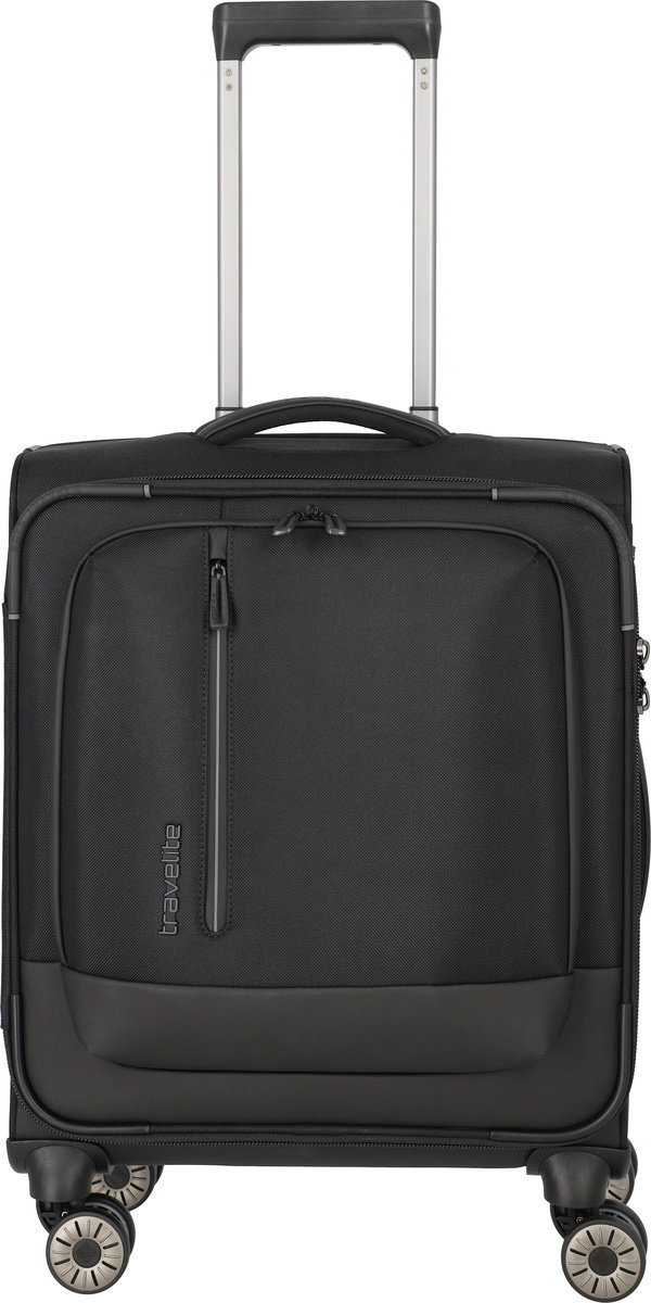 Walizka kabinowa Travelite CrossLite 5.0 4K 55 cm Czarna