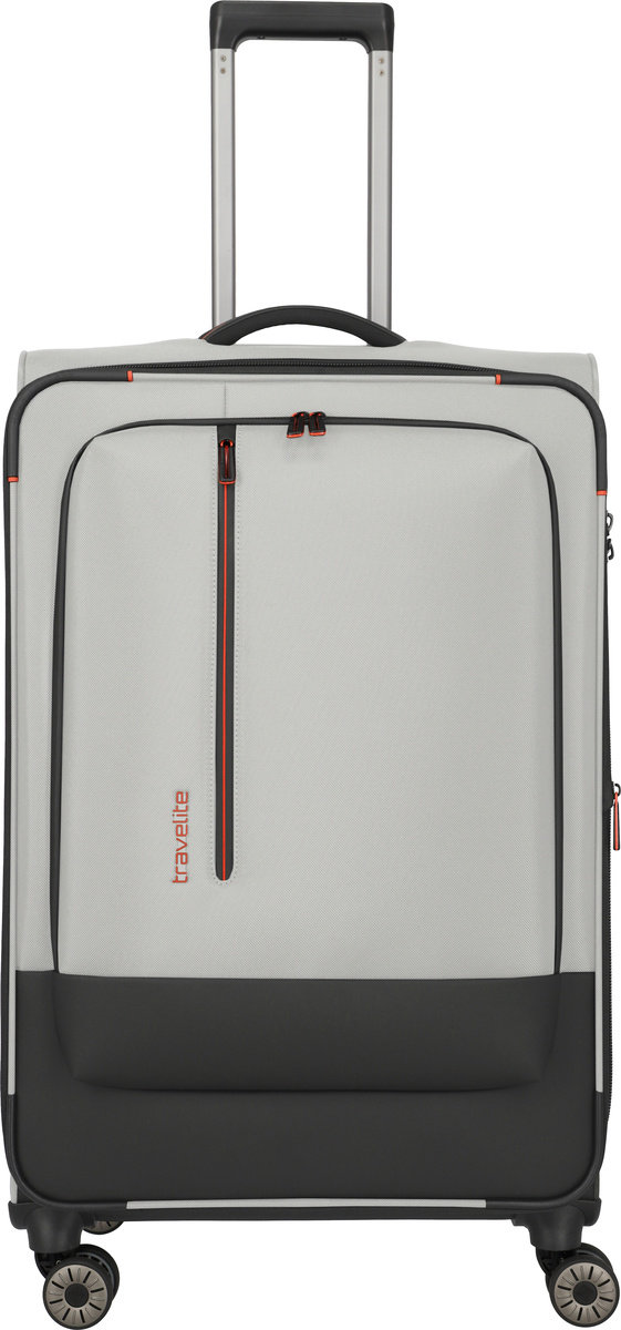 Walizka duża Travelite CrossLite 5.0 4K 77 cm Beżowa