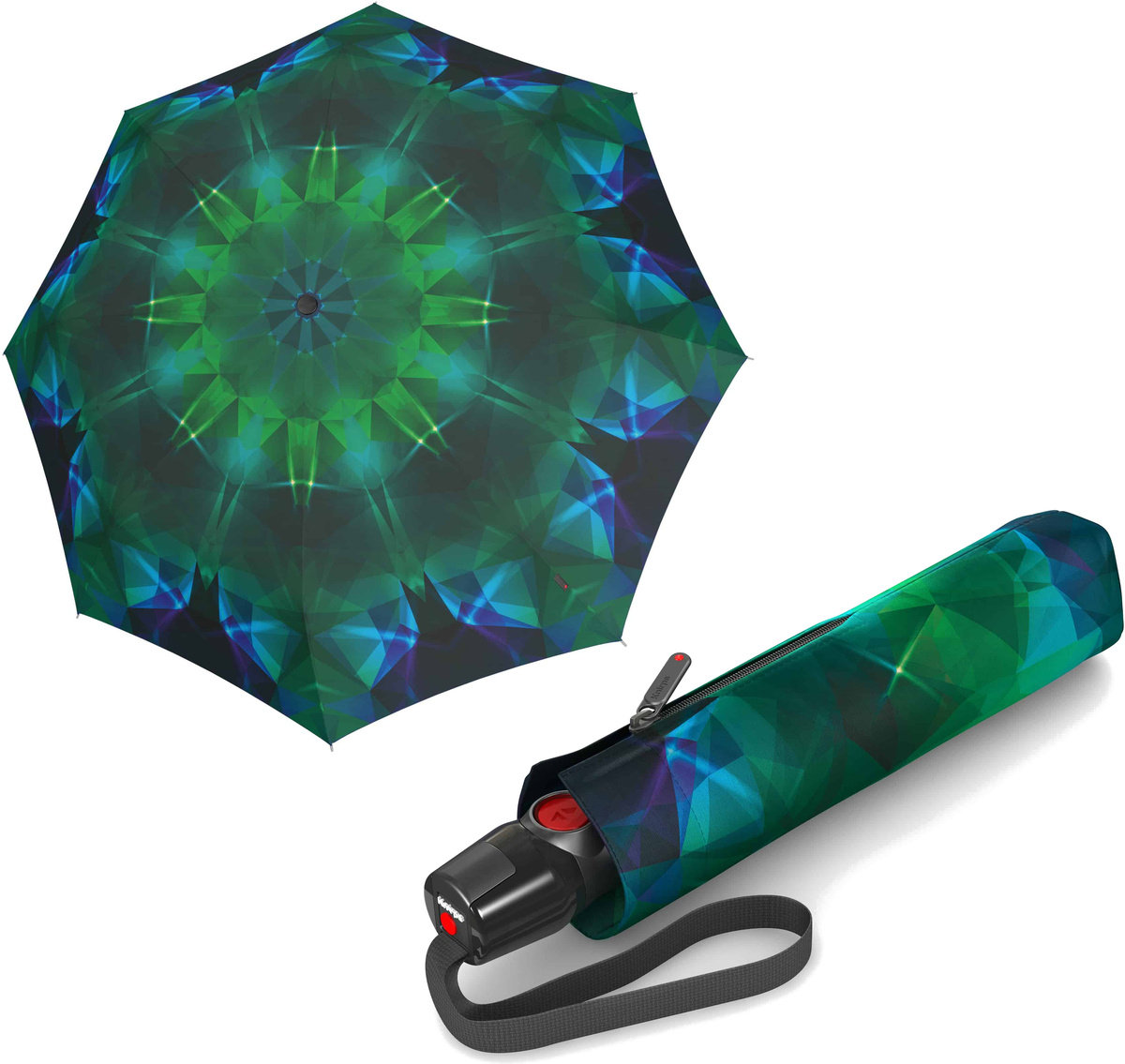 Parasol automatyczny Knirps T.200 Medium Duomatic Variety Jade