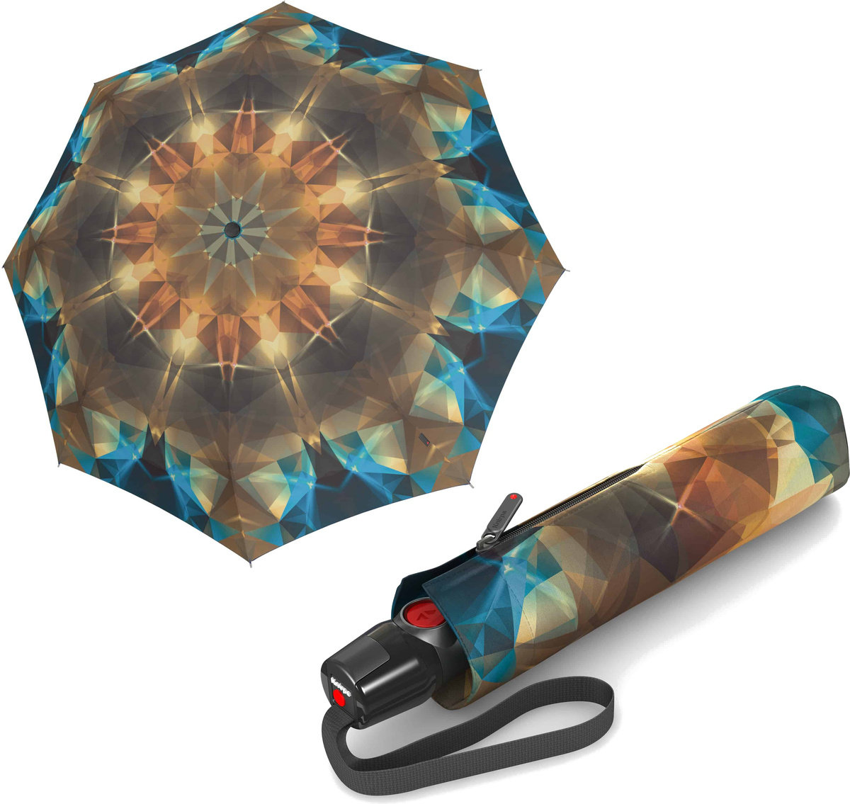 Parasol automatyczny Knirps T.200 Medium Duomatic Variety Gold