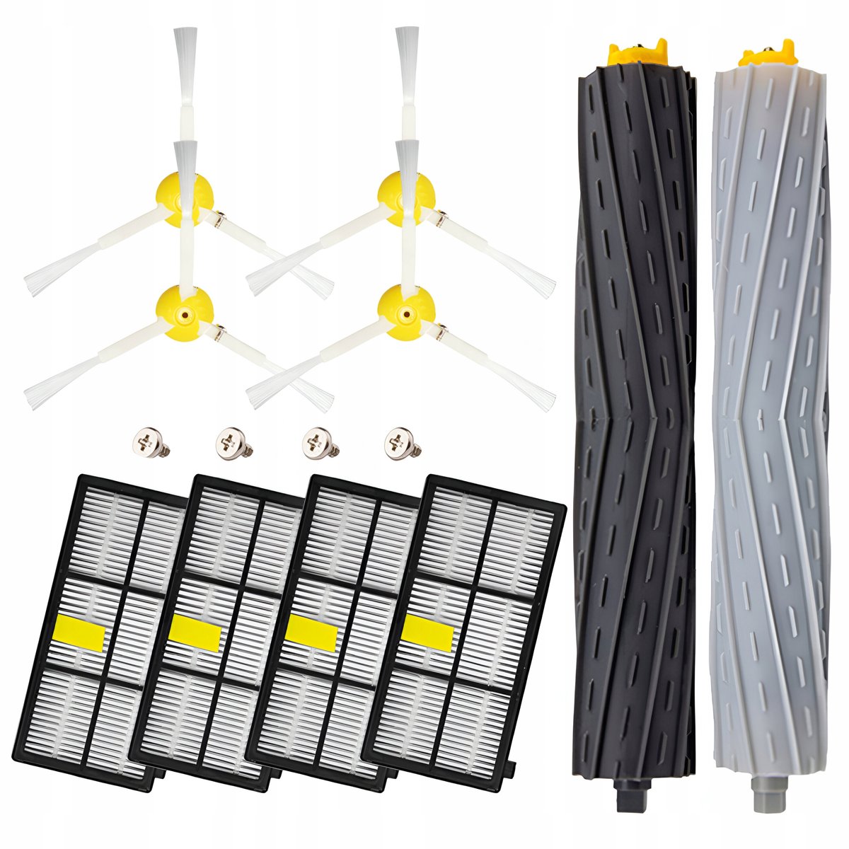 Zestaw Szczotki Wałki Filtr Do iRObotRoomba 800 870 880 8xx 900 960 9XX