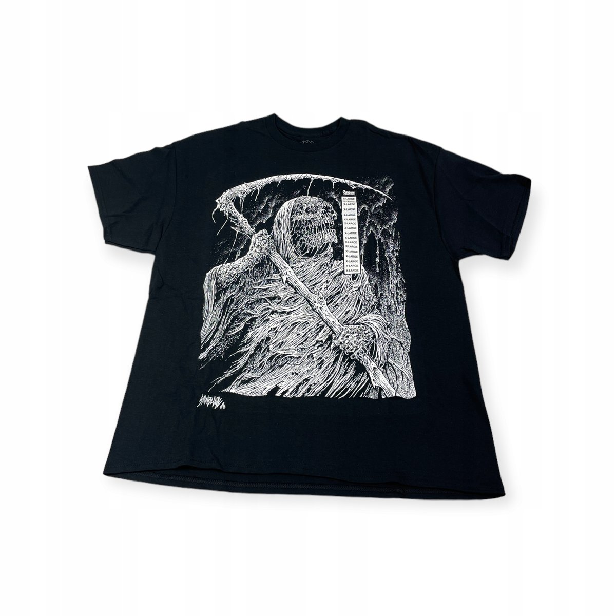 Koszulka T-shirt męski okrągły dekolt SPENCER'S nadruk L