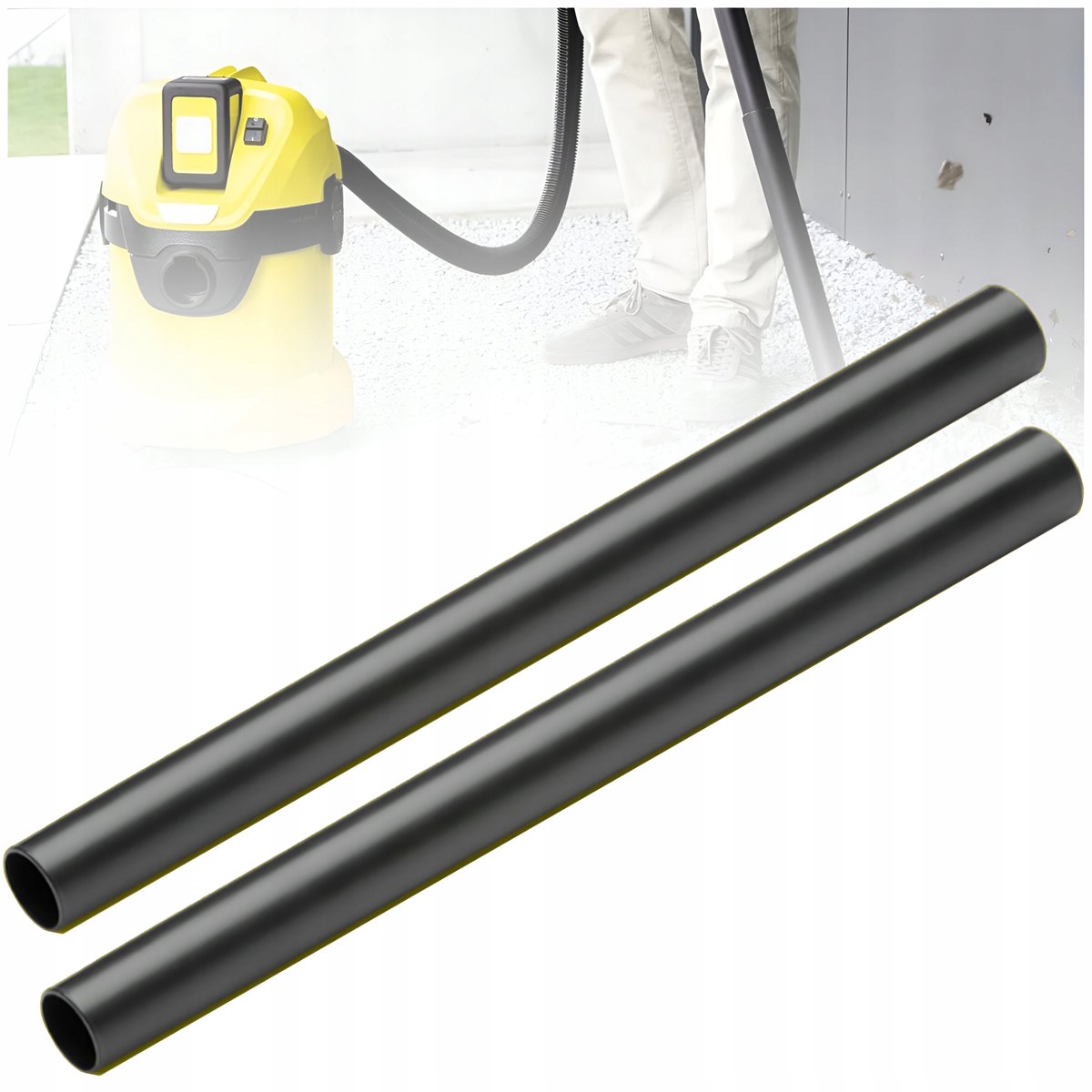2 X Rura Do Odkurzacza Karcher Tefal Philips Aeg Zelmer Amica 35mm 100cm