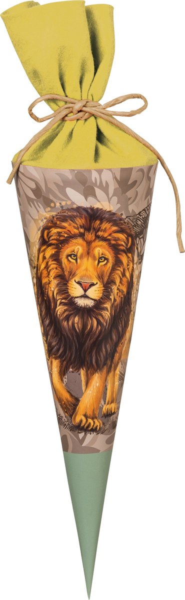 Rożek tyta pierwszoklasisty z nadrukiem 35 cm, Safari