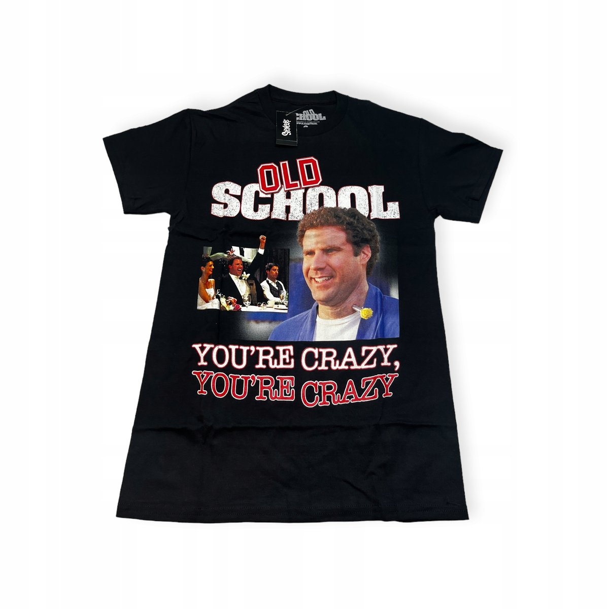 Koszulka T-shirt męski okrągły dekolt SPENCER'S nadruk M