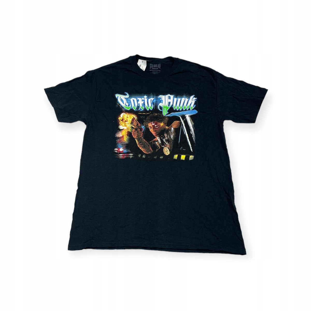 Koszulka T-shirt męski okrągły dekolt SPENCER'S NEVER BROKE AGAIN M