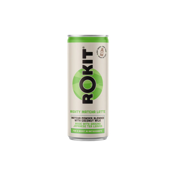 Rokit Mighty Matcha Latte napój z zielonej herbaty matcha z mlekiem kokosowym, 250 ml