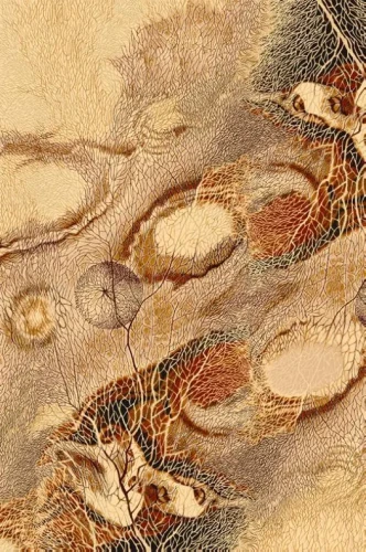 DYWAN AGNELLA ISFAHAN BELLONA 160x240cm BURSZTYN 100% WEŁNA