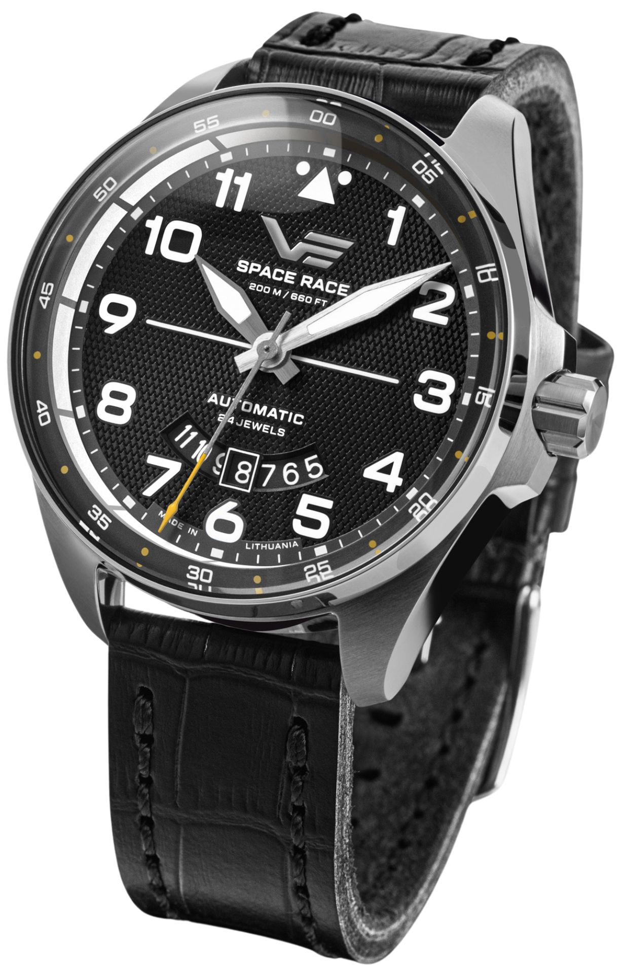 Zegarek Vostok Europe YN55-325A745 Space Race Black Automatic