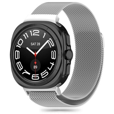 MILANESEBAND BRANSOLETA MEDIOLAŃSKA BRANSOLETKA STALOWA DO SAMSUNG GALAXY WATCH ULTRA 47MM - SILVER