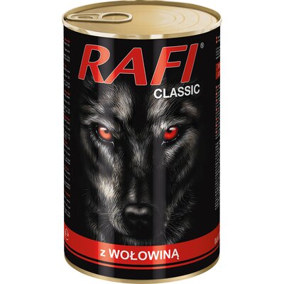 Rafi Classic Dog Karma z wołowiną 1240g