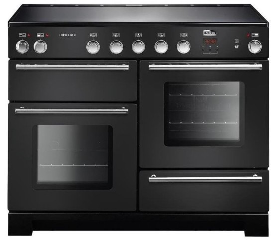Kuchnia z płytą indukcyjną FALCON Infusion 110 Czarny charcoal chrom