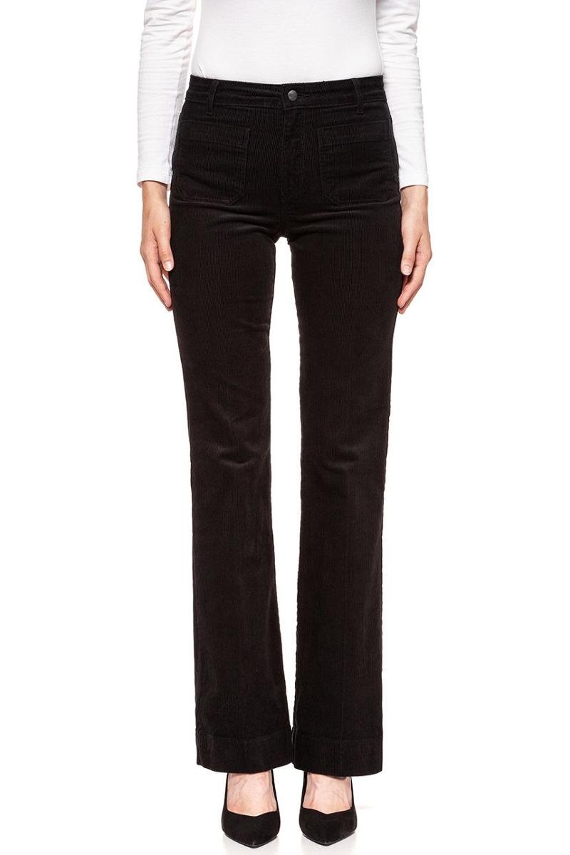 Wrangler, Spodnie damskie, Flare Black W233Ek100, rozmiar W24 L32