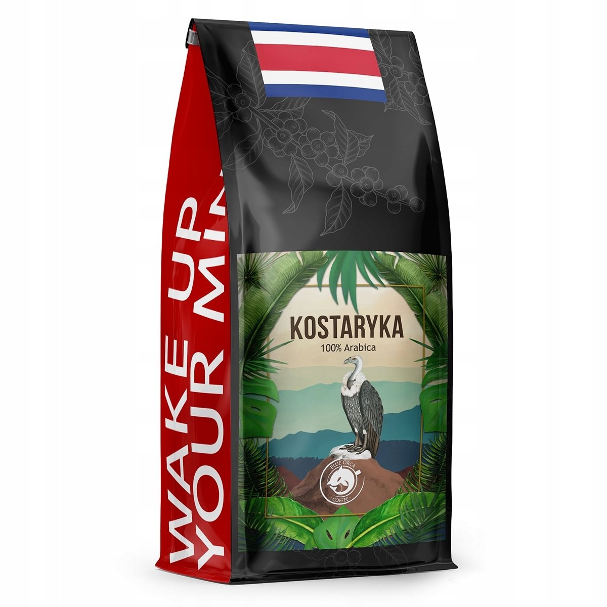 Kawa Ziarnista Kostaryka Świeżo Palona 500g - 100% Arabica - Blue Orca