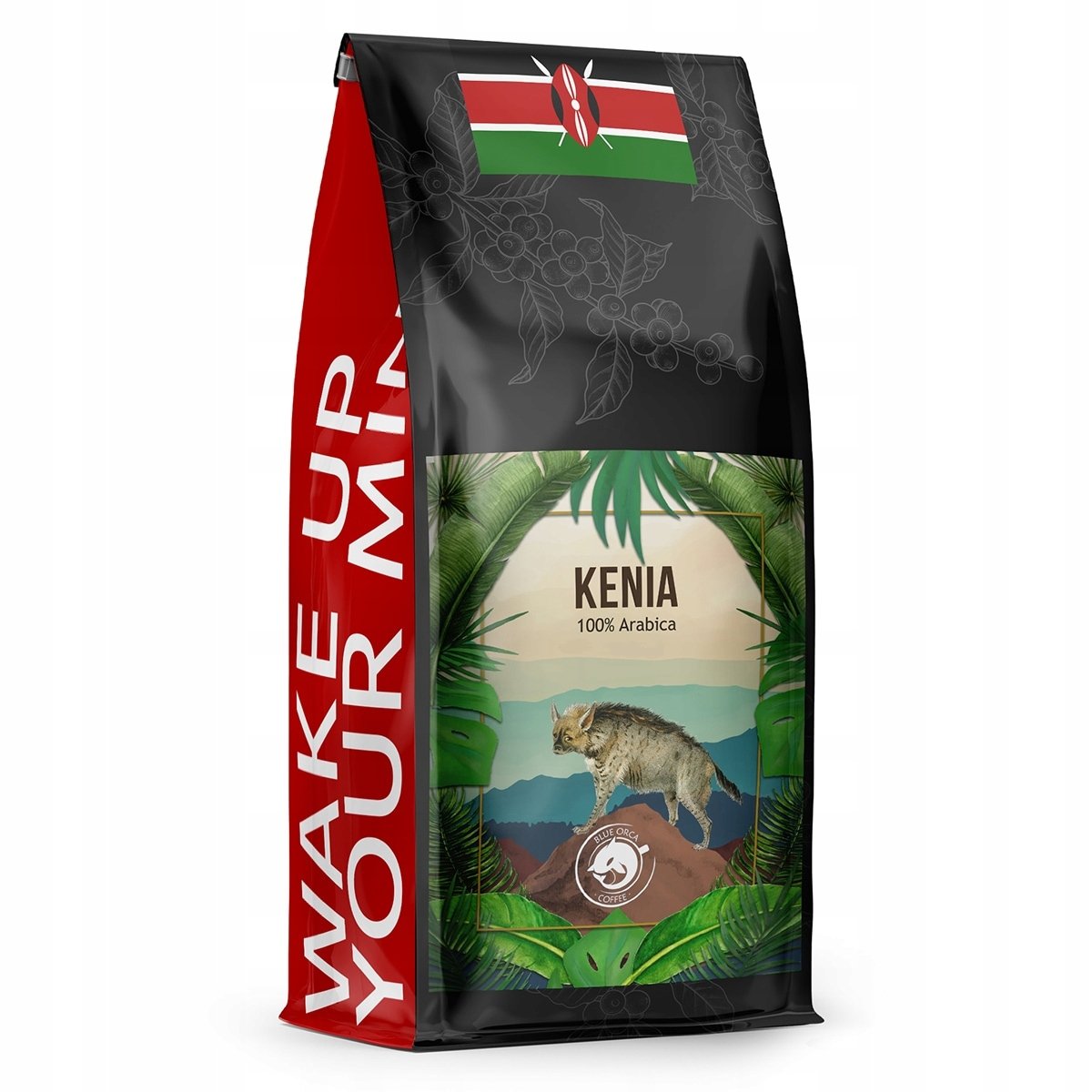 Kawa Ziarnista - Kenia - 500g Świeżo Palona 100% Arabica - Blue Orca Coffee
