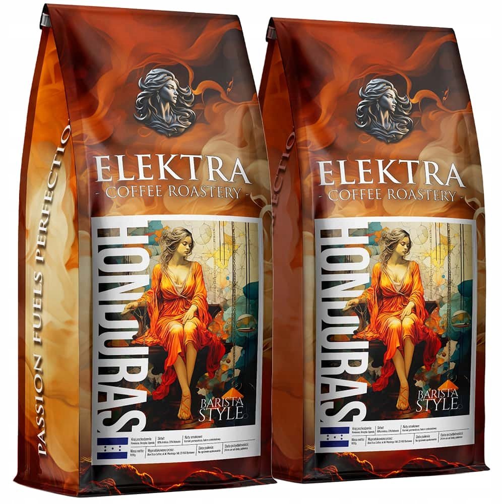 Kawa ziarnista Honduras Elektra - Świeżo Palona 2x1kg - BLUE ORCA COFFEE