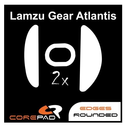 2 x Corepad Ślizgacze Lamzu Atlantis Superlight Wireless