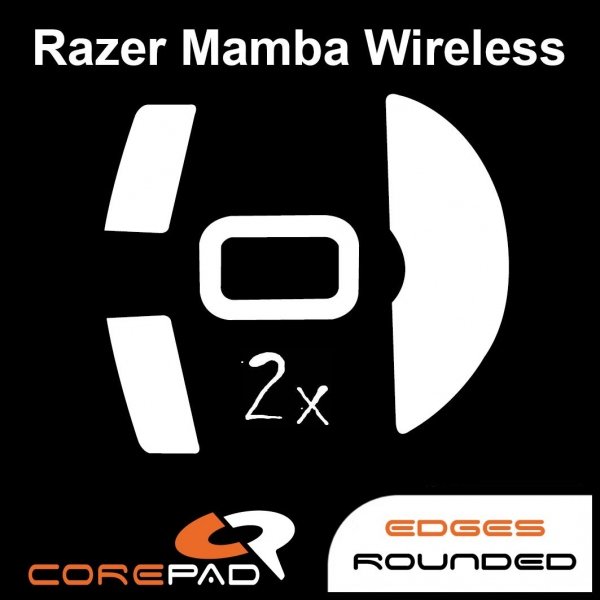 2 x CorePad Ślizgacze Razer Mamba Wireless 2018