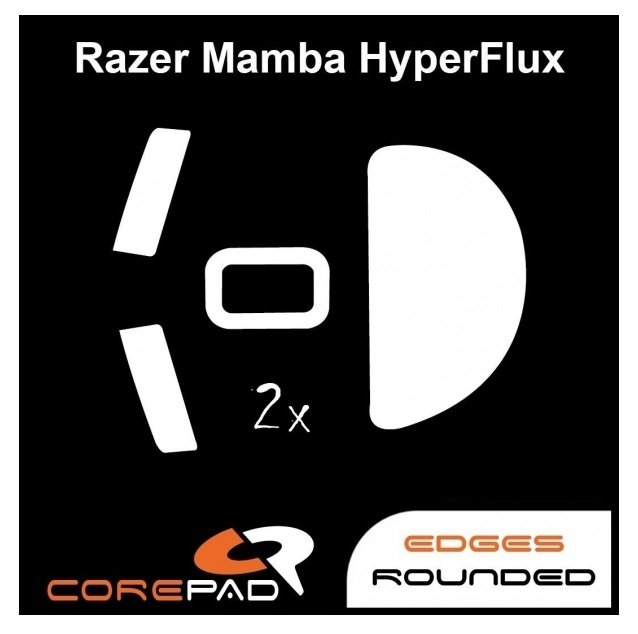 2 x CorePad Ślizgacze Razer Mamba HyperFlux