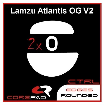 2 x CorePad Ślizgacze Lamzu Atlantis OG V2 Superlight / Lamzu Atlantis OG V2 4K Superlight CTRL