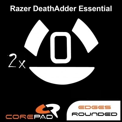 2 xCorePad Ślizgacze Razer DeathAdder Essential