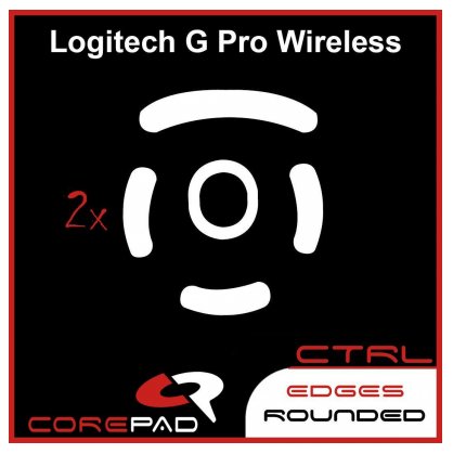 2 x CorePad Ślizgacze Logitech G Pro Wireless CTRL