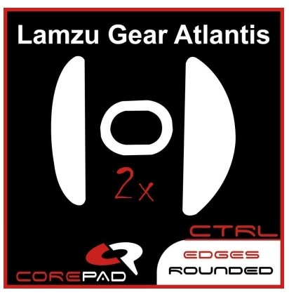 2 x CorePad Ślizgacze Lamzu Atlantis Superlight Wireless CTRL