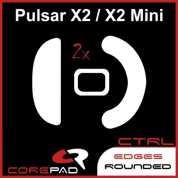 2 x CorePad Ślizgacze Pulsar X2 / X2 Mini CTRL