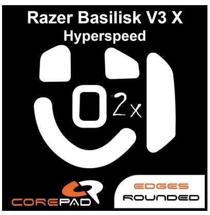 2 x Corepad Ślizgacze Skatez PRO Razer Basilisk V3 X Hyperspeed