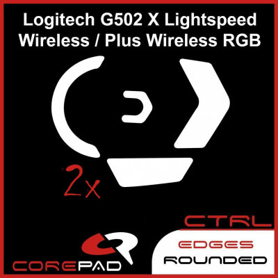2 x CorePad Ślizgacze Logitech G502 X Wireless CTRL