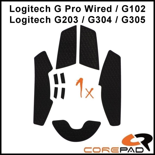 Grip Corepad Logitech G Pro / G102 / G203 / G304 / G305