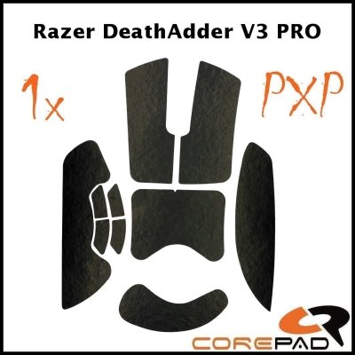 Grip Corepad PXP Razer DeathAdder V3 PRO czarny