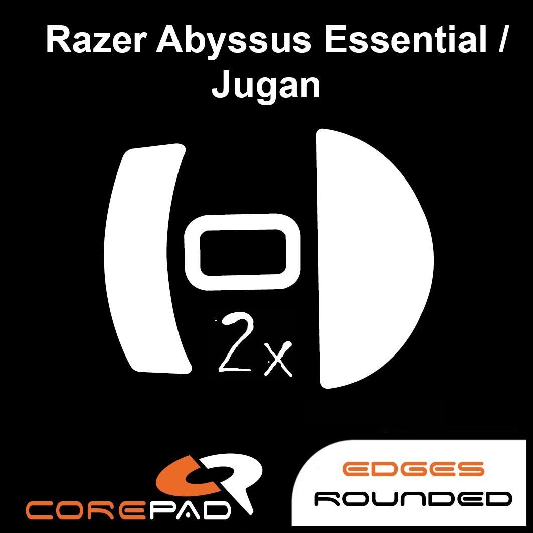 2xCorePad Ślizgacze Razer Abyssus Essential Jugann