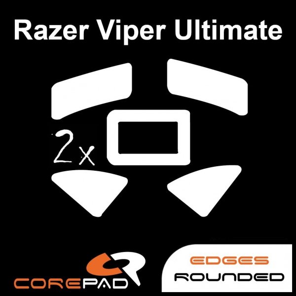 2 x CorePad Ślizgacze Razer Viper Ultimate