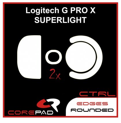 2 x CorePad Ślizgacze G PRO X SUPERLIGHT Wireless CTRL