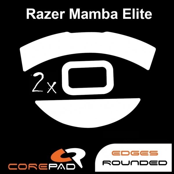 2 x CorePad Ślizgacze Razer Mamba Elite