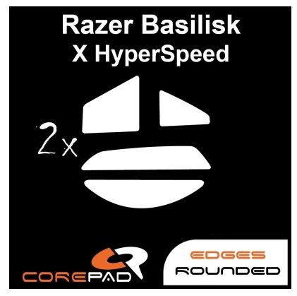 2 x Corepad Ślizgacze Skatez PRO Razer Basilisk X HyperSpeed